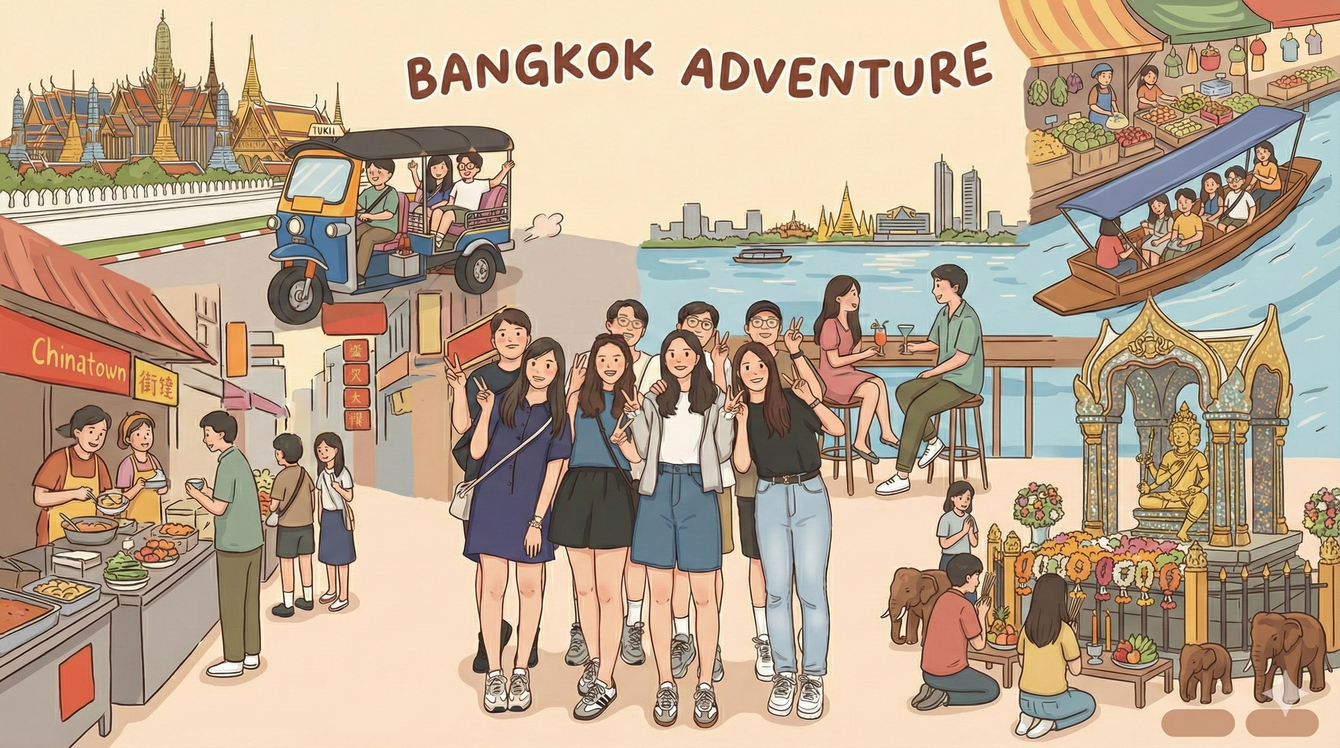 曼谷家族旅行計畫